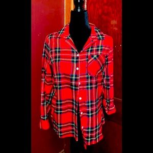 Old Navy Button Up Plaid Shirt